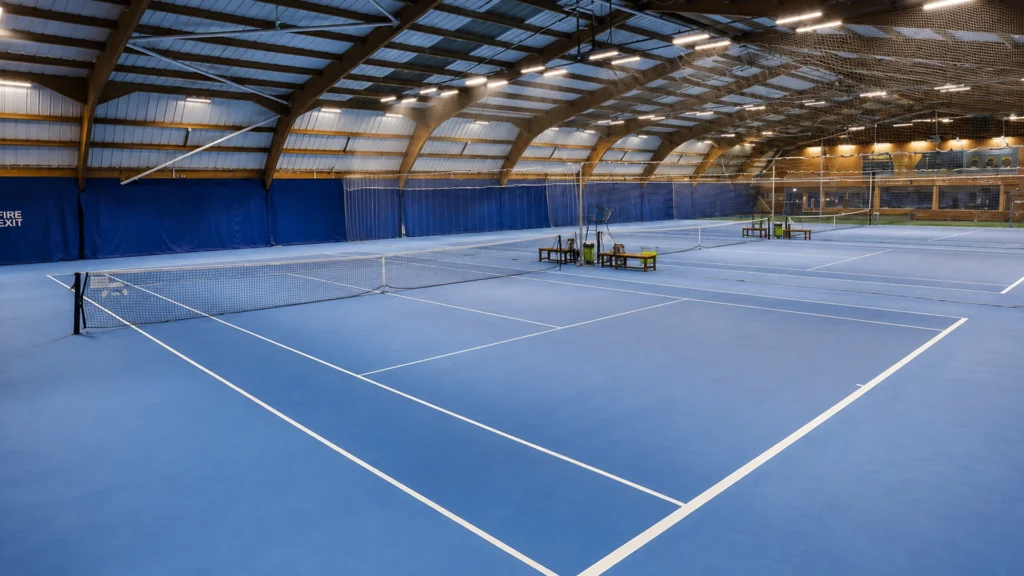 David Lloyd Glasgow Renfrew Tennis court 
