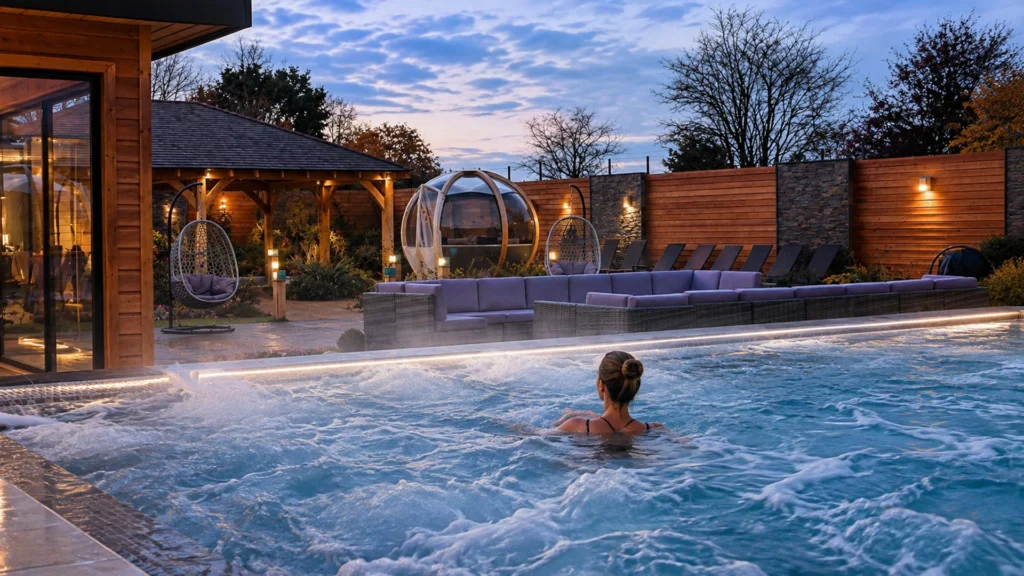 David Lloyd Raynes Park outdoor pool