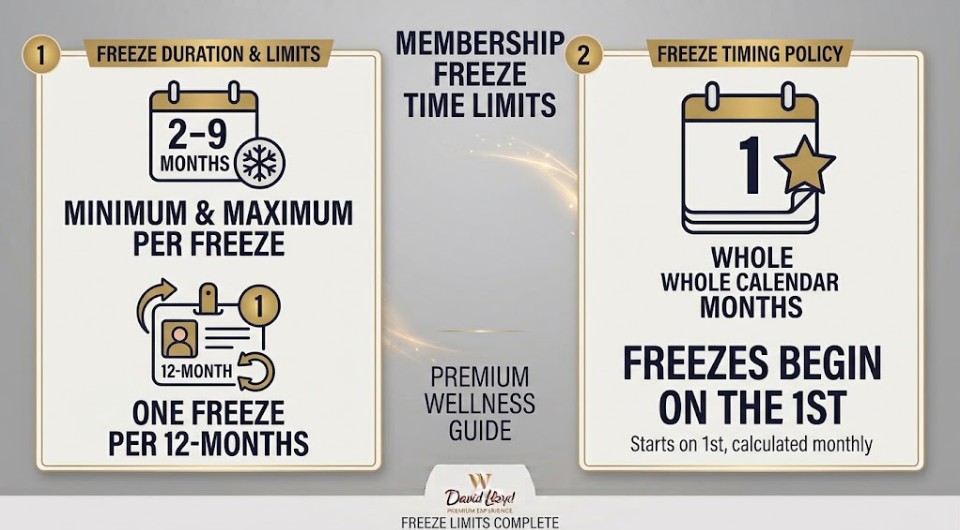 Freeze David Lloyd Membership